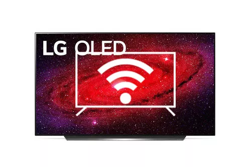 Connect to the internet LG OLED55CX