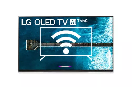 Connect to the internet LG OLED55E9PUA