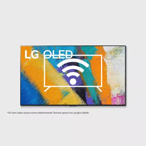 Connect to the internet LG OLED55GX6LA