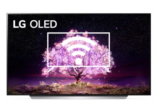 Connect to the internet LG OLED65C15LA