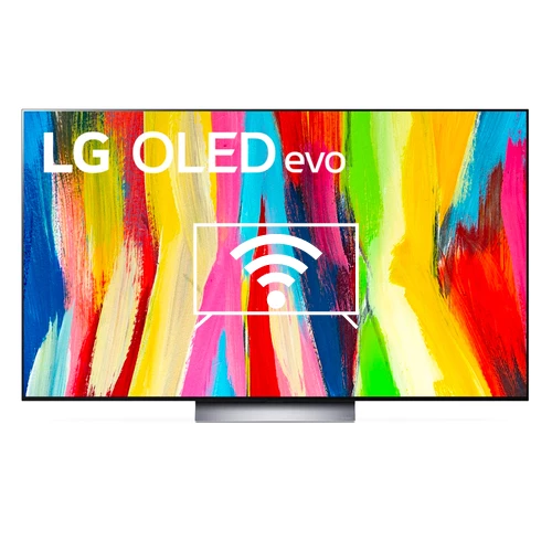 Connect to the internet LG OLED65C24LA