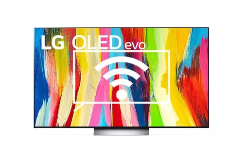 Connect to the internet LG OLED65C25LB