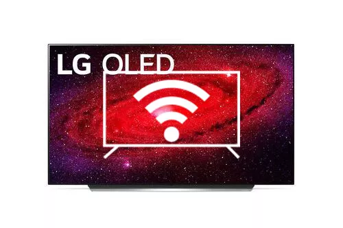 Connect to the internet LG OLED65CX8LB