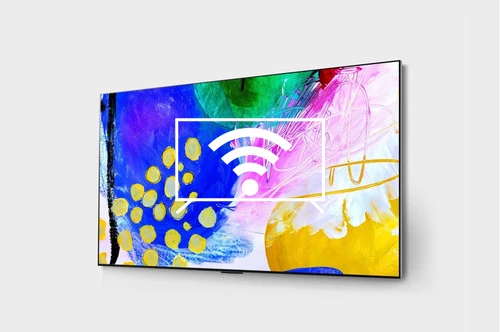 Connect to the internet LG OLED65G23LA