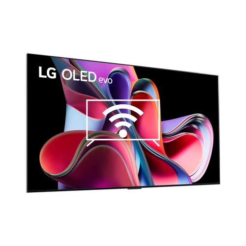 Connect to the internet LG OLED65G36LA
