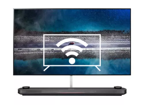 Connect to the internet LG OLED65W9PLA