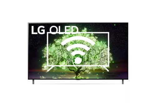 Connect to the internet LG OLED77A19LA.AVS