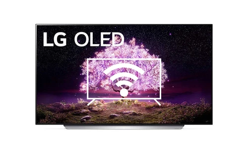 Connect to the internet LG OLED77C12LA