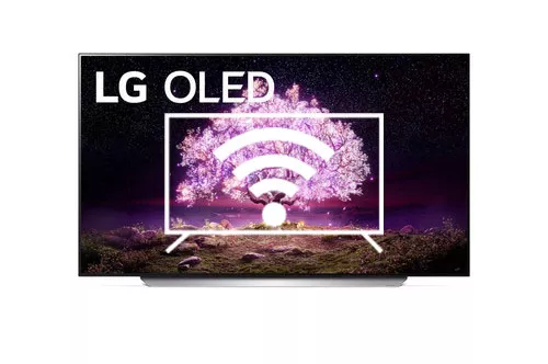 Connect to the internet LG OLED77C16LA