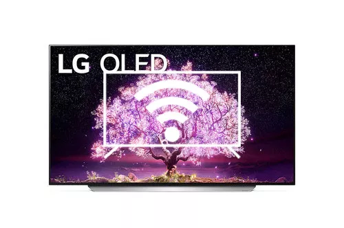 Connect to the internet LG OLED77C19LA