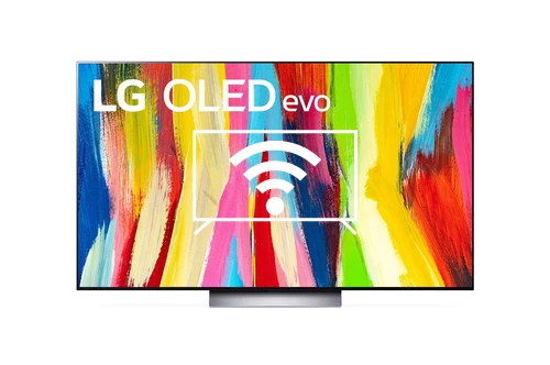 Connect to the internet LG OLED77C21LA