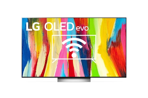 Connect to the internet LG OLED77C22LB
