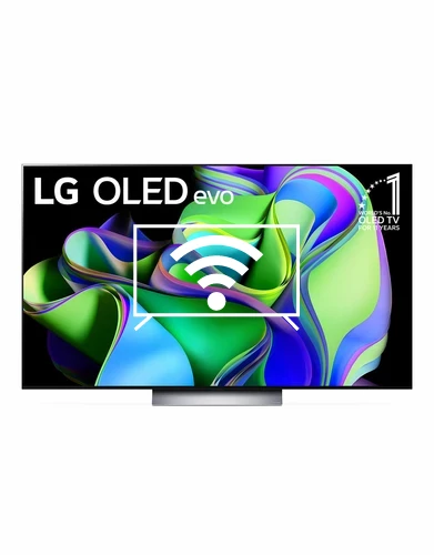 Connect to the Internet LG OLED77C34LA