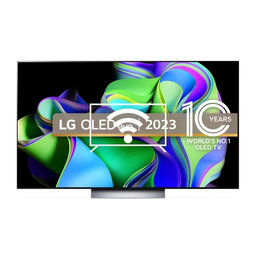 Connect to the internet LG OLED77C36LC.AEK