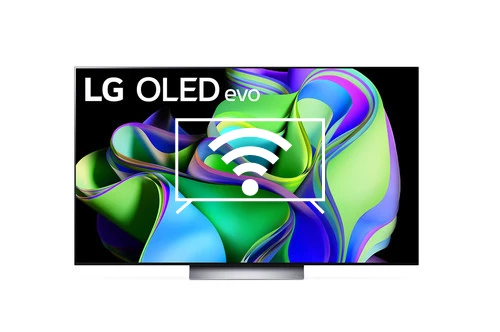 Connect to the internet LG OLED77C37LA