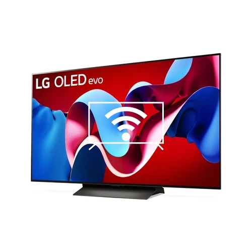Connect to the Internet LG OLED77C44LA