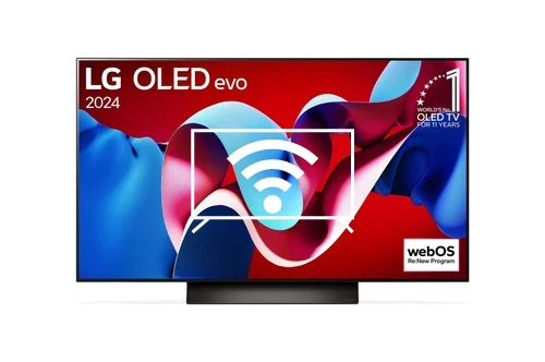 Connect to the Internet LG OLED77C49LA
