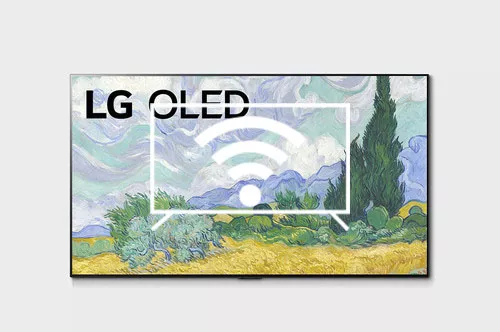 Connect to the internet LG OLED77G19LA