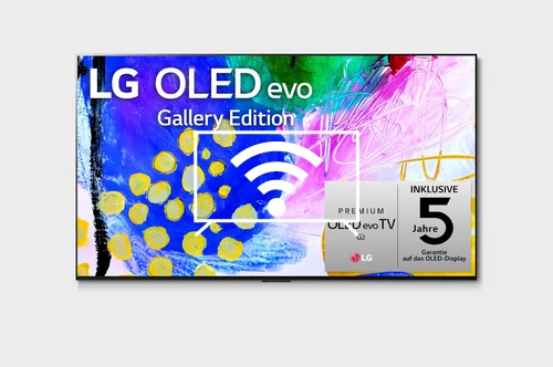 Connect to the internet LG OLED77G29LA