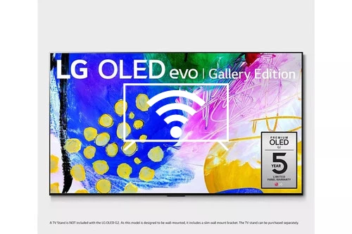 Connect to the Internet LG OLED77G2PUA