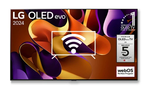 Connect to the Internet LG OLED77G48LW