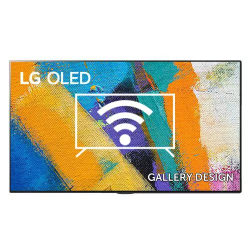 Connect to the internet LG OLED77GX6LA