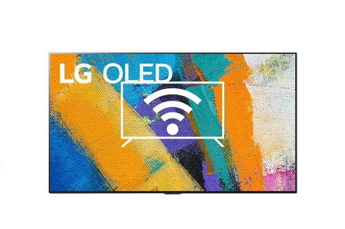 Connect to the internet LG OLED77GXPUA