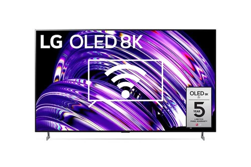 Connect to the internet LG OLED77Z2PUA