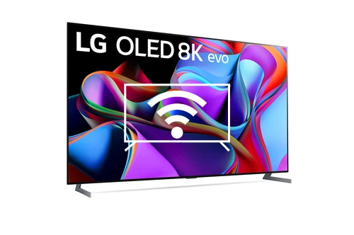 Connect to the internet LG OLED77Z39LA