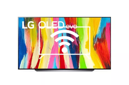 Connect to the internet LG OLED83C27LA