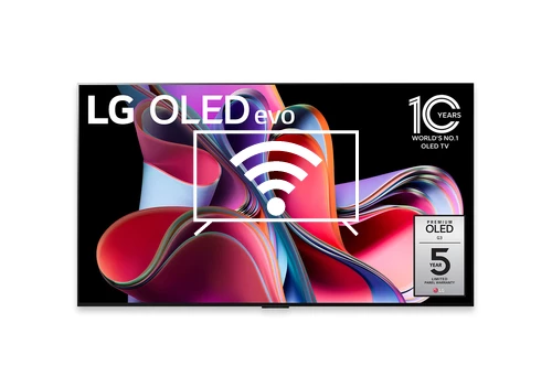 Connect to the internet LG OLED83G36LA