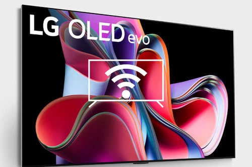 Connect to the internet LG OLED83G39LA
