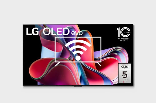 Connect to the Internet LG OLED83G3PUA