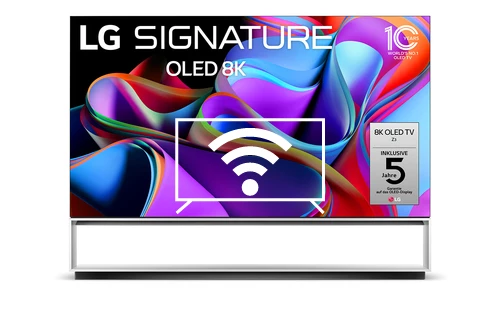 Connect to the internet LG OLED88Z39LA