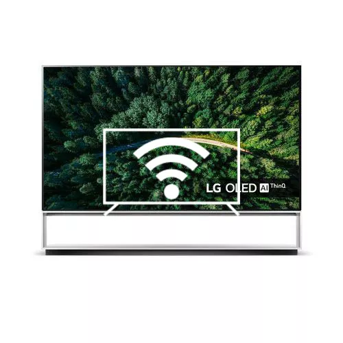 Connect to the internet LG OLED88Z9PLA