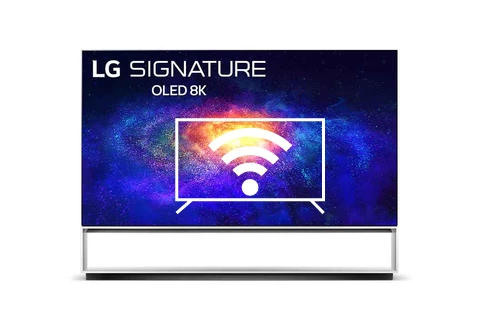 Connect to the internet LG OLED88ZX9LA