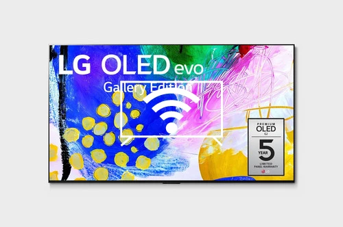 Connect to the internet LG OLED97G2PUA