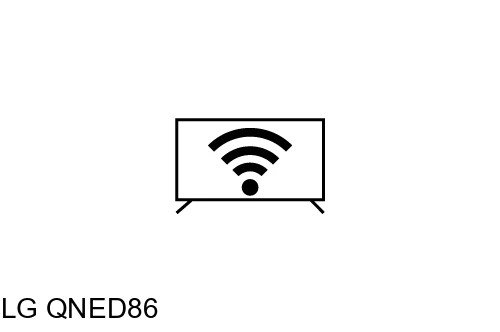 Connect to the Internet LG QNED86