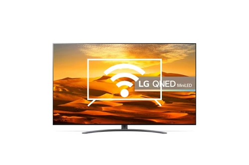 Connect to the internet LG QNED91