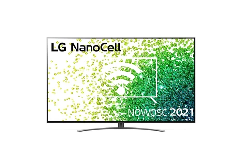 Connect to the internet LG Televizorius  65NANO863PA 65\" (164 cm), Smart TV, WebOS, 4K UHD Nanocell, 3840 x 2160, Wi-Fi, DVB-T/T2/C/S/S2, Juodas