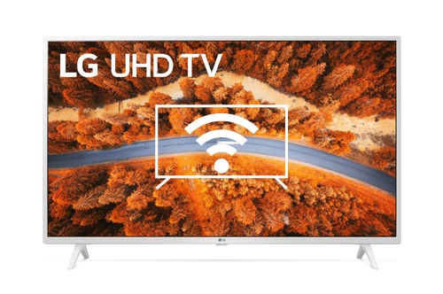 Connect to the Internet LG TV 43UP76909 LE, 43" LED-TV, UHD