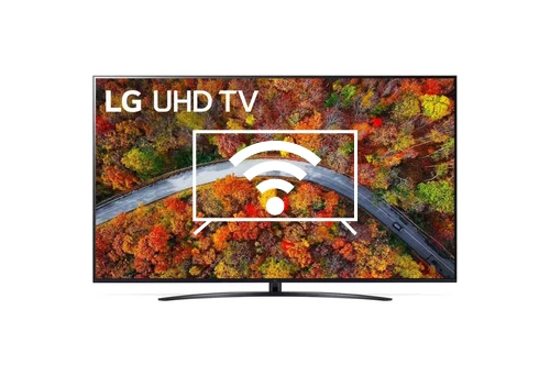 Connect to the internet LG TV 70UP81009 LA, 70" LED-TV, UHD