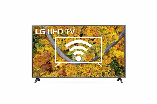 Connect to the Internet LG TV 75UP75009 LC, 75" LED-TV, UHD