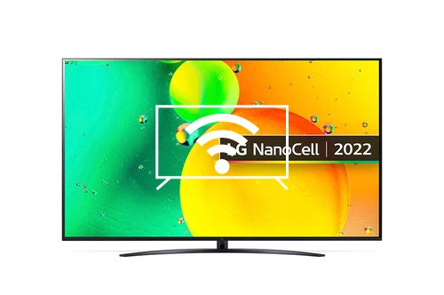 Connect to the internet LG TV NANO  75" 4K UHD SMART TV
