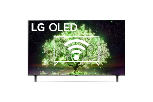 Connect to the internet LG TV OLED 48A19 LA, 48", UHD