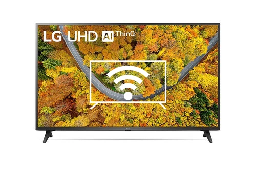 Connect to the Internet LG UHD AI ThinQ 65