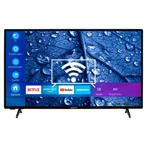 Connect to the Internet MEDION 40" STV MD30019 P14057 EU