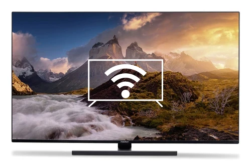Connecter à Internet MEDION LIFE® X15023 (MD 31171) QLED Android TV | 125,7 cm (50'') Ultra HD Smart TV | HDR | Dolby Vision® | Micro Dimming | MEMC | klaar voor PVR | Netflix | 