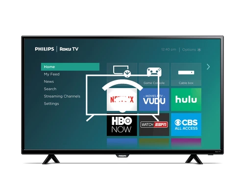 Connect to the internet Philips 4000 series LED-LCD TV 43PFL4662/F7