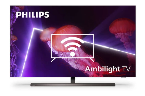 Connect to the internet Philips 48OLED887